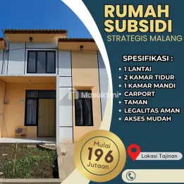 RUMAH SUBSIDI NYAMAN HARGA MURAH