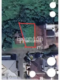 Tanah lebar belakang 12,21 m di area tengah kota Malang