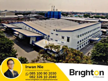 Gudang Ex-Pabrik 1 Ha TERMURAH di SIER Rungkut – Siap Pakai, Food Grade