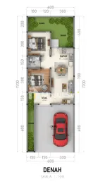 Hunian modern bergaya scandinavian di jantung kota sukoharjo