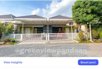 Rumah Inden Semi Furnish 8x15, 3 Kamar Tidur di Pandaan