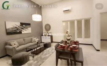 Rumah Inden Semi Furnish 8x15, 3 Kamar Tidur di Pandaan