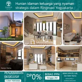 Rumah RUMAH MEWAH LT 158M² DI CLUSTER MAGUWOHARJO