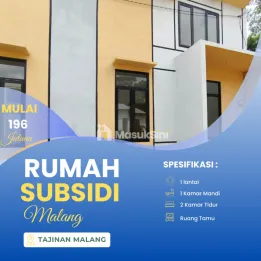 RUMAH SUBSIDI MINIMALIS AREA SUMBERSUKO