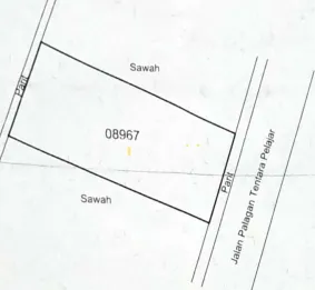 Di Jual Tanah 540m2 di atas beberapa bangunan.