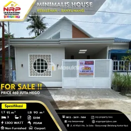Dijual Rumah Siap Huni 400 Jtan di Kebalenan Banyuwangi Kota