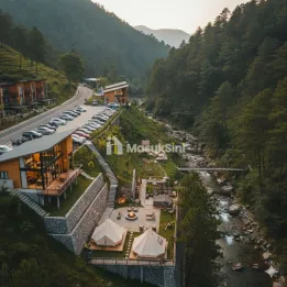 Dijual Tanah Pegunungan Sibolangit 8.500M² di Pinggir Jalan Aspal di Bandar