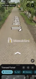 Tanah SHM dekat Pintu Tol Grati