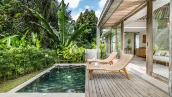 A prime land, 5 Private villa with pool, cafe full furnished