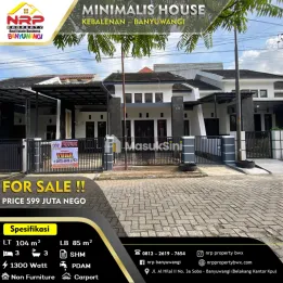 Dijual Rumah 2 Lantai - Di Bunga Residence Banyuwangi