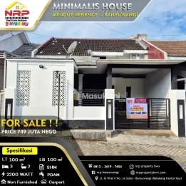 Dijual Rumah Second di Mendut Regency Banyuwangi kota