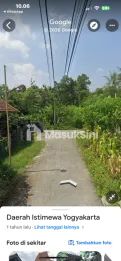 Dijual sebidang tanah lokasi premium di area *Gamping* dengan potensi tingg
