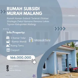HUNIAN MINIMALIS CANTIK SIMPLE DEKAT EXIT TOL MALANG
