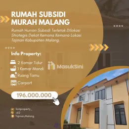 HUNIAN MINIMALIS CANTIK SIMPLE DEKAT EXIT TOL MALANG