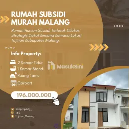 HUNIAN MINIMALIS CANTIK SIMPLE DEKAT EXIT TOL MALANG