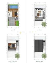HUNIAN VILLA MODERN DI KAWASAN WISATA COBAN TALUN