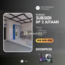 RUMAH HUNIAN SUBSIDI TERJANGKAU DP 2JUTAAN SIAP BANGUN