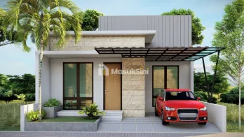 RUMAH MODERN TANAH LUAS DEKAT PERUM MERAPI VIEW DI NGAGLIK