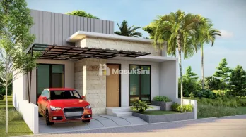 RUMAH MODERN TANAH LUAS DEKAT PERUM MERAPI VIEW DI NGAGLIK