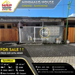Dijual Rumah Second 200 jtan - Sukowidi banyuwangi