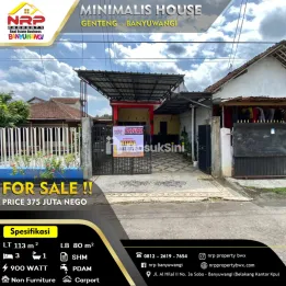 Dijual Rumah second 300 jtan - Di Genteng Banyuwangi