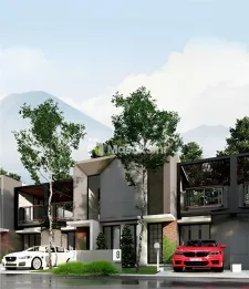 HUNIAN EKSLUSIF MODERN 2 LANTAI 5 MENIT KE JATIM PARK 3