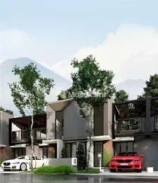 HUNIAN EKSLUSIF MODERN 2 LANTAI 5 MENIT KE JATIM PARK 3