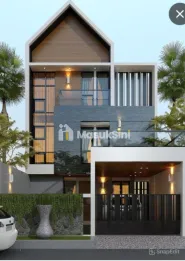 Rumah 3 Lantai Cocok untuk Praktek Dokter di Belakang KPH Jember
