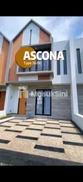 RUMAH DESAIN SCANDINAVIAN LINGKUNGAN ASRI