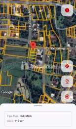 5 unit Tanah Kavling sudah pecah SHM di Patrang Jember