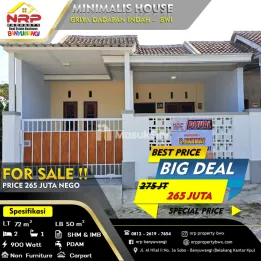 Dijual Rumah Secon Siap Huni 200 jtan - Dadapan Banyuwangi