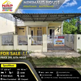 Dijual Rumah Second 200 jtan di Kabat - Banyuwangi