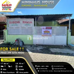 Dijual Rumah Second 200 jtan - Sukowidi banyuwangi