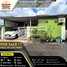 Dijual Rumah Second 300 jtan - Di sobo Banyuwangi