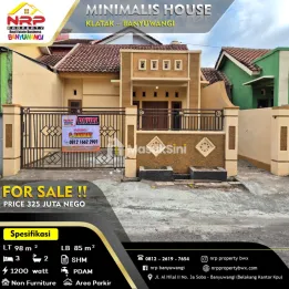 Dijual Rumah Second 300 jtan - Klatak Banyuwangi