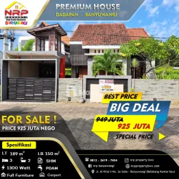 Dijual Rumah Second - Dadapan Banyuwangi