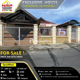 Dijual Rumah Siap Huni di - Banyuwangi Kota