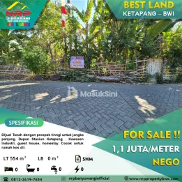 Dijual Tanah Kavling di Ketapang - Banyuwangi