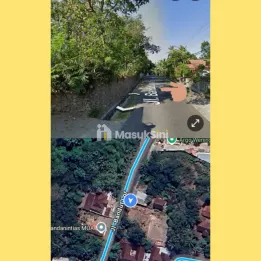 Jual dibawah hrga pasaran, Pekarangan SHM luas 480 m² lebar depan 23 m Harg