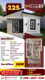 Jual Rumah Langsung Bangun, Lokasi Strategis Dekat Jalan Raya !