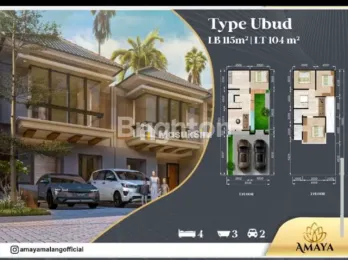 RUMAH TYPE UBUD DI AMAYA VILLAGE MALANG