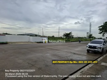 TERMURAH Dijual Tanah di Marunda 3.7 Ha Kawasan Pergudangan Dekat Pintu Tol