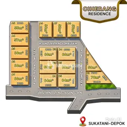 Tanah Kavling Siap Bangun Lokasi Dekat Toll Cimanggis