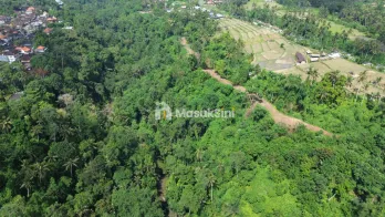 Tanah Premium 5,3 Hektar di Ubud View Alam & Sungai