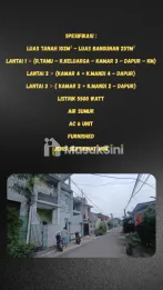 DI JUAL RUMAH KOST 3 LANTAI-JAKARTA TIMUR