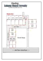 Jual tanah kavling baru di Lubang Buaya Cipayung jakarta timur
