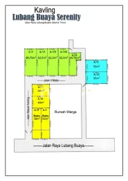 Jual tanah kavling baru di Lubang Buaya Cipayung jakarta timur