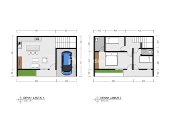 Rumah modern 2 lantai di ciracas jakarta timur