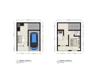 Rumah modern 2 lantai di ciracas jakarta timur