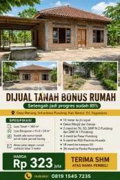 rumah setengah jadi